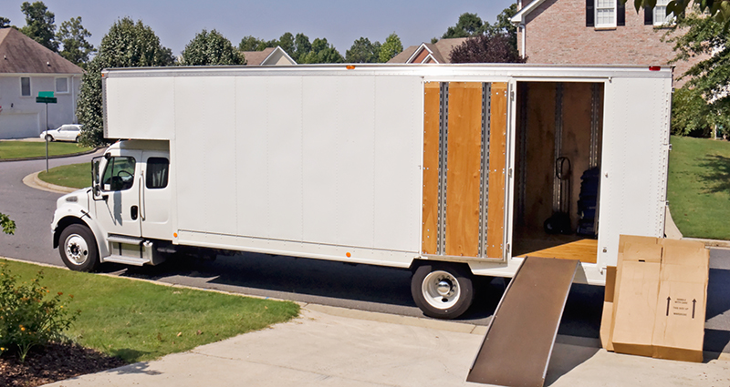 An image of a moving truck