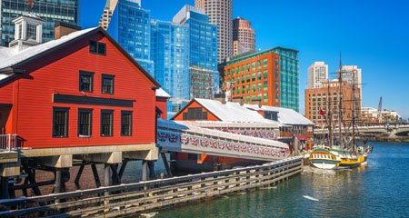 View of Boston City Center