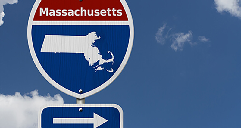 Image of a Massachuseets state sign