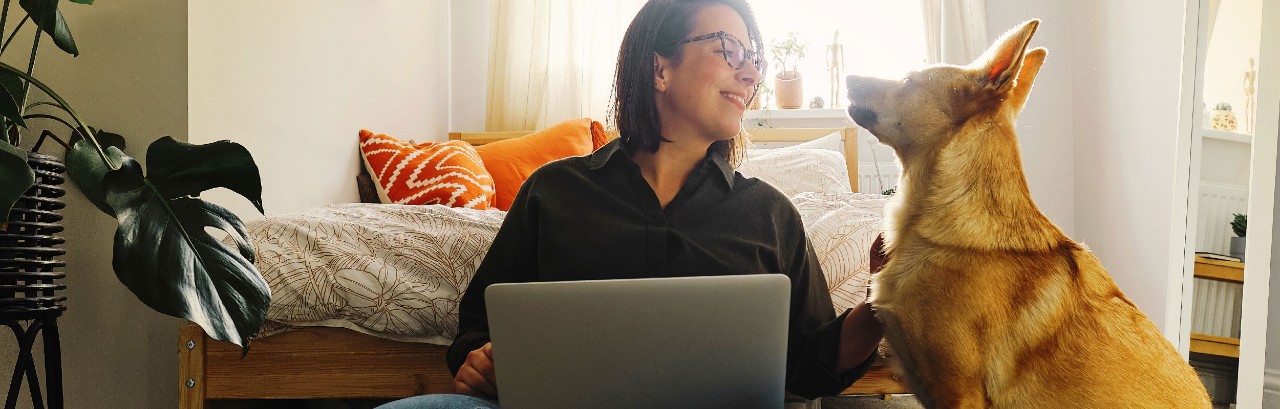 woman-working-or-gaming-at-home-office-w-headphones